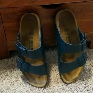 Black Birkenstock sandals